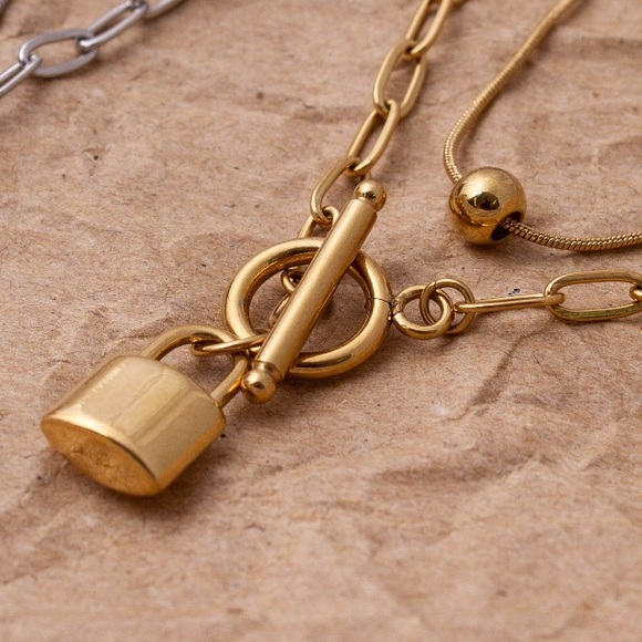 GP double layers necklace - Picture 3 of 5